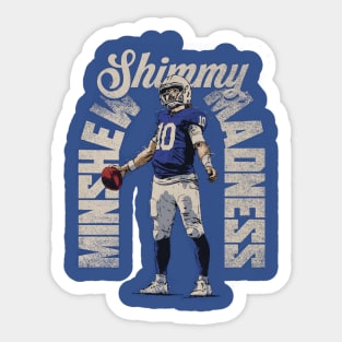 Gardner Minshew II Indianapolis Shimmy Madness Sticker